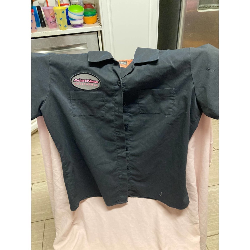 Woman’s Arlen Ness California Work Shirt Size XL